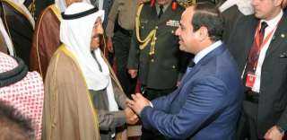 الرئيس السيسى لصباح الأحمد: أمن الكويت والخليج من أمن مصر