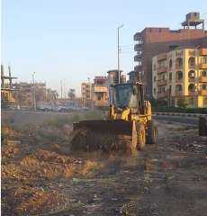 رفع المخلفات من  الشوارع الرئيسه باسنا
