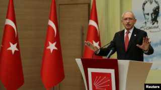 زعيم المعارضة التركية يدعو إلى حوار مباشر بين أنقرة ودمشق