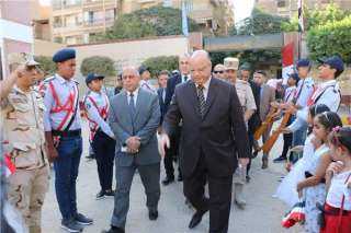 محافظ القاهرة يشهد احتفالات نصر أكتوبر بمدرسة الشهيد وليد الصادق
