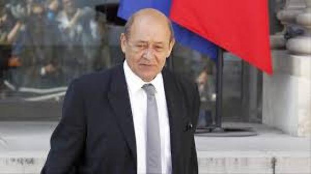 وزير الخارجية الفرنسي جان إيف لو دريان