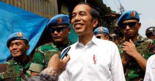 الرئيس الإندونيسي يؤدى اليمين الدستورية لفترة رئاسية ثانية مدتها 5 سنوات