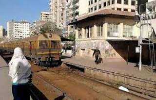 وقف حركة قطارات أبو قير بالاسكندرية لنشوب حريق بجوار محطة الرمل 