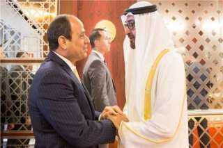 ولى عهد أبوظبى: علاقات الإمارات ومصر تاريخية واستراتيجية 