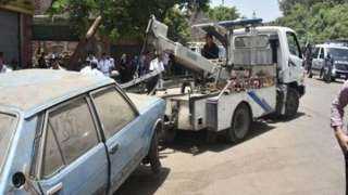 ضبط 15 سيارة ودراجة بخارية متروكة فى حملات بالقاهرة