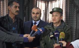 وفد عسكري روسي يلتقي قيادات كردية في عين العرب