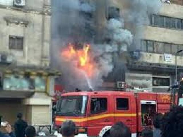 السيطرة على حريق بمطعم شهير في عابدين