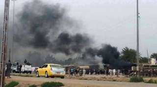 مقتل 7 من عناصر ”الحشد الشعبي” بانفجار سيارة مفخخة يقودها انتحاري