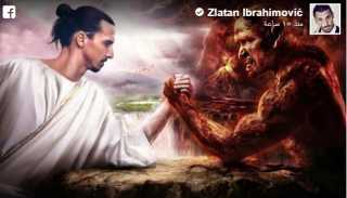 إبراهيموفيتش يتحالف مع ”الشيطان” لإعلان عودته إلى ميلان
