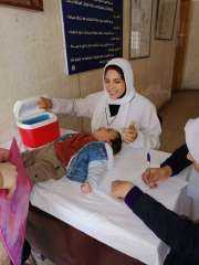 بالصور.. في اليوم الثاني للحملة.. 92.6 % نسبة التطعيم ضد شلل الأطفال بكفر الشيخ