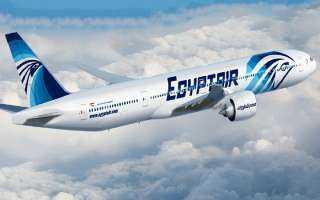 مصر للطيران تحتفل مع الركاب بأولى رحلات طائرتها الجديدة
