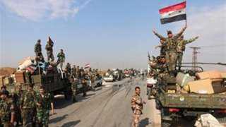 الجيش السوري يدخل مدينة ”كفرنبل” مع فرار مئات المسلحين الصينيين جنوب إدلب