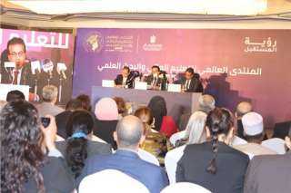 عبد الغفار يعقد مؤتمراً صحفياً للإعلان عن تفاصيل المنتدى العالمي للتعليم العالي والبحث العلمي