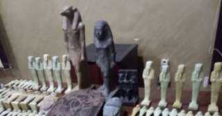 إحباط تهريب آثار بالمنيا تضم 113 قطعة فرعونية ويونانية ورومانية