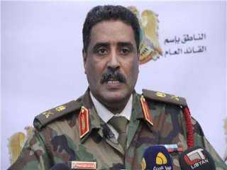 الجيش الليبي يعلن أن قوات الوفاق قصفت ترهونة