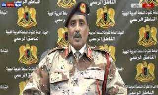 الجيش الليبي: ”طيور الأبابيل” مستمرة في قصف المليشيات الموالية لتركيا