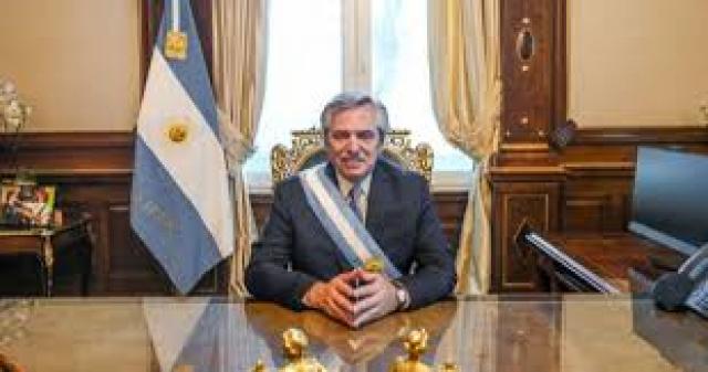 رئيس الأرجنتين ألبرتو فيرنانديز