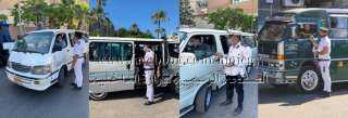 حملات أمنية مكبرة لإتخاذ الإجراءات القانونية تجاه سائقى مركبات الأجرة المخالفين لقرارات إرتداء الكمامات الطبية