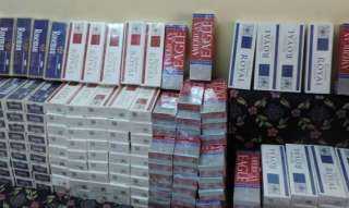 ضبط 1000 علبة سجائر مسرطنة في كفر الشيخ