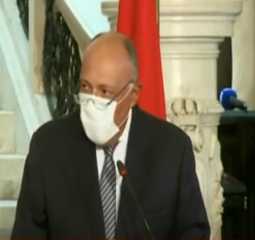وزير الخارجية: مصر ستدافع عن مصالحها ولن تقبل أى نوع من التعدى على حدودها