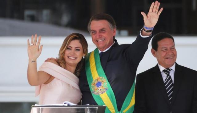 ميشيل بولسونارو زوجة الرئيس البرازيلي 