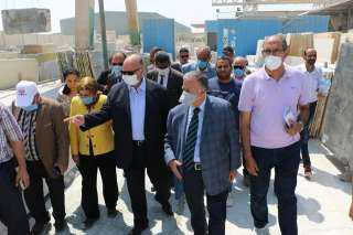 محافظ القاهرة يتفقد منطقة شق الثعبان ويزور مصنع تدوير المخلفات الصلبة والسائلة