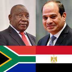 السيسي يؤكد لرئيس جنوب أفريقيا على الثوابت المصرية بشأن سد النهضة  