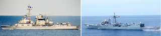القوات البحرية المصرية والفرنسية تنفذان تدريباً بحرياً عابراً بنطاق الأسطول الشمالى بالبحر المتوسط