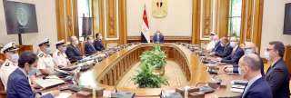 الرئيس السيسى يتطلع علي المخطط الشامل لتنمية وتطوير بحيرة البردويل بشمال سيناء