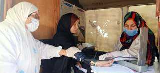 صحة المنيا تقدم الخدمات الطبية لـ 1712 مواطن خلال قافلة بقرية الديابة بمركز أبوقرقاص