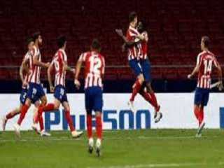 أتليتيكو مدريد يحقق انتصاره السادس ويلحق بصدارة ترتيب الدوري الإسباني