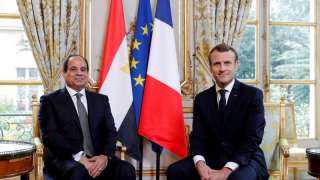 الرئاسة الفرنسية: ماكرون يستقبل السيسى فى قصر الإليزيه الإثنين 