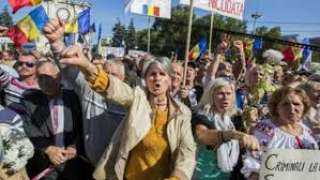احتجاجات في مولدوفا تطالب باستقالة الحكومة وانتخابات برلمانية مبكرة 
