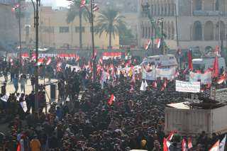 بالفيديو.. مسيرة في الذكرى السنوية لاغتيال سليماني والمهندس وسط بغداد