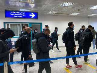 بعثة فريق المقاولون العرب تصل إلى تونس استعدادًا لمواجهة النجم الساحلي بالكونفدرالية