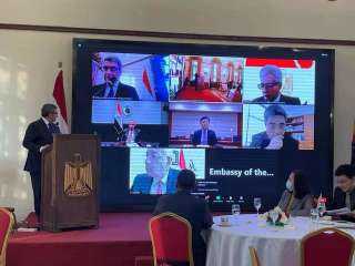 السفارة المصرية ببكين تستضيف مؤتمراً  للاستثمار وتدشن أول منصة لربط رجال الأعمال في مصر والصين