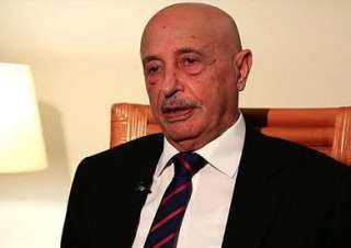 عقيلة صالح يصل القاهرة لإجراء محادثات بشأن دعم الحكومة الليبية الجديدة