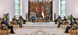 السيسي: شرفت باستقبال رئيس المجلس الرئاسي الليبي