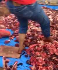 ضبط المتورطين في دهس اللحوم بالقدمين في تبوك بالسعودية