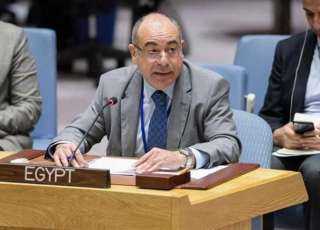مندوب مصر الدائم في نيويورك يقدم إحاطة لمجلس الأمن حول الأوضاع في البحيرات العظمي