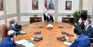 الرئيس السيسى يتابع نشاط شركة إيني الإيطالية في مجال التنقيب والإنتاج بقطاع الغاز والبترول في مصر