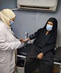 فحص وعلاج 250 مواطنا وتوفير نظارات طبية في قافلة طبية ببني سويف 
