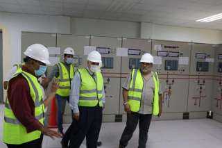 مسئولو جهاز ” السادات” يتفقدون محطة محولات كهرباء بقدرة 525 ميجا فولت لتغذية المنطقة