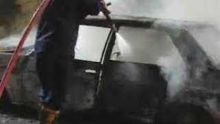 تفحم 7 سيارات متهالكة في حريق مخلفات وزارة الزراعة 