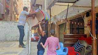ضبط ٥٠٠ شيشة في حملة موسعة على المقاهي بالجيزة  