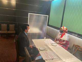 د.أشرف صبحي يلتقي وزيرة الرياضة الكينية علي هامش حضورهما منافسات دورة الألعاب الأولمبية بطوكيو