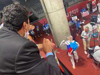 وزير الرياضة يهنيء هداية ملاك وسيف عيسي بالفوز ببرونزيتين التايكوندو بأولمبياد طوكيو