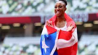 العداءة جاسمين كاماتشو تمنح بورتوريكو الميدالية الذهبية الأولى في تاريخ المشاركات الأولمبية