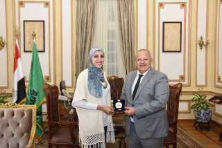 جامعة القاهرة تهنيء جيانا فاروق لفوزها بالميدالية البرونزية في أولمبياد طوكيو
