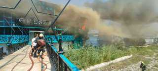 محافظ القاهرة: الدفع بقوات الحماية المدنية للسيطرة على حريق عمر الخيام